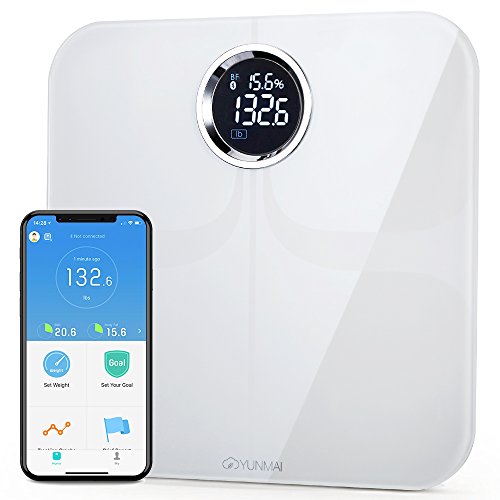 YUNMAI Premium Smart Scale - Body Fat Scale with Fitness APP & Body Composition Monitor...