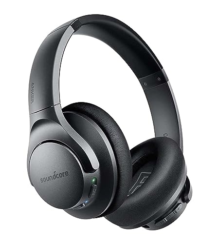 Soundcore Anker Life Q20 Hybrid Active Noise Cancelling Headphones, Wireless Over Ear...