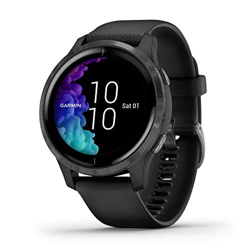 Garmin 010-02173-11 Venu, GPS Smartwatch with Bright Touchscreen Display, Features Music,...