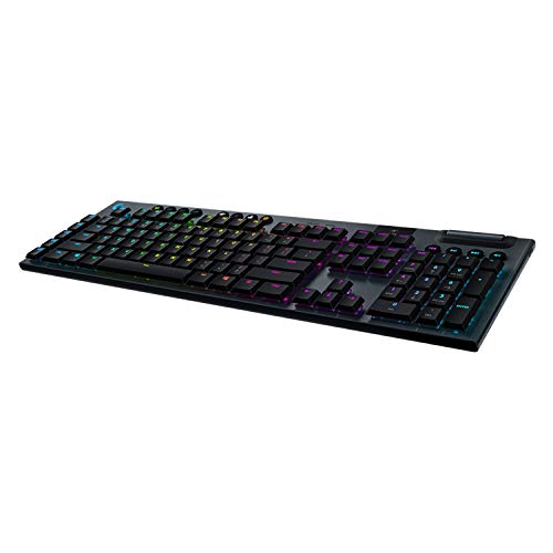 Logitech G915 Mechanical Gaming Keyboard, Low Profile GL Linear Key Switch, LIGHTSYNC RGB,...