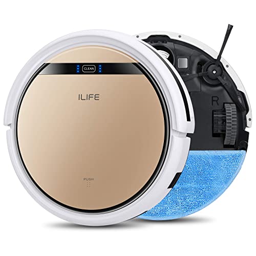 ILIFE V5s Pro Robot Vacuum and Mop Combo, Slim, Automatic Self-Charging Robot Vacuum...