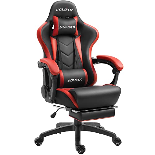 Dowinx Gaming Chair Ergonomic Racing Style Recliner with Massage Lumbar Support, Office...