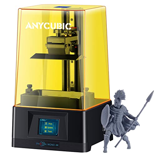 ANYCUBIC Photon Mono 4K, Resin 3D Printer with 6.23'' Monochrome Screen, Upgraded UV LCD...