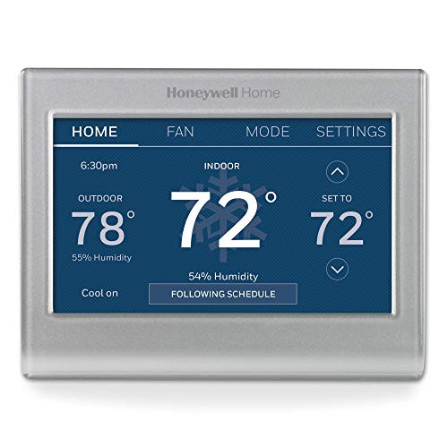 Honeywell Home RTH9585WF1004 Wi-Fi Smart Color Thermostat, 7 Day Programmable, Touch...