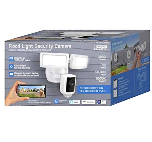 Feit Electric LED 1080P HD Smart Flood Security Light