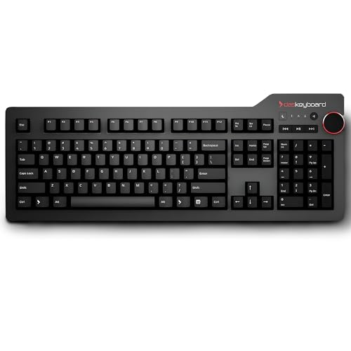 Das Keyboard 4 Professional Wired Mechanical Keyboard, Cherry MX Brown Mechanical...