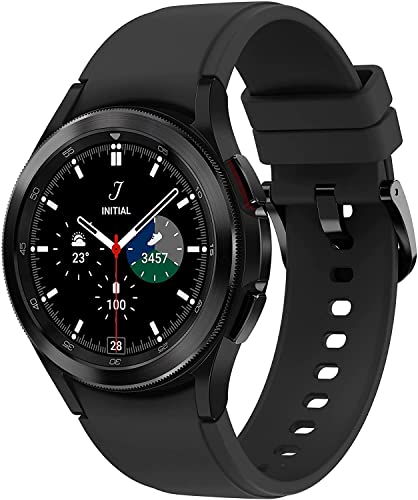 SAMSUNG Galaxy Watch 4 Classic 42mm Smartwatch with ECG Monitor Tracker for Health,...