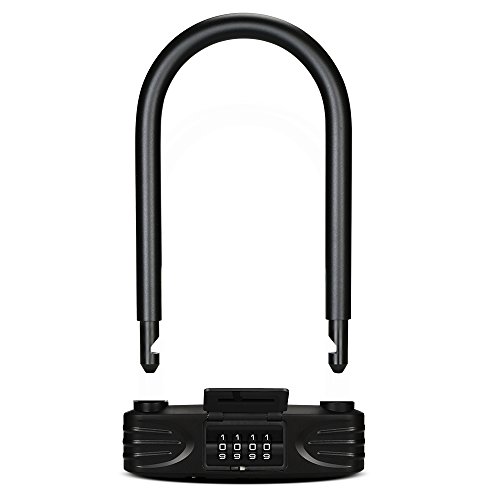 Amazer U Lock for Bicycle, U Lock Combination Heavy Duty Bike Lock Combination, 12mm Bike...