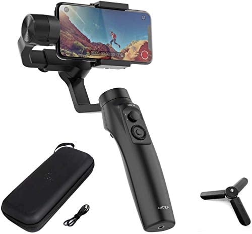 MOZA Mini-MI 3-Axis Gimbal stabilizer for Smartphone Vlog Youtuber Live Video Record...