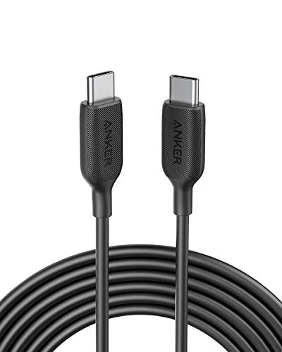 Anker USB C Charger Cable 60W 10ft, Powerline III USB-C to USB-C Cable 2.0 for MacBook Pro...