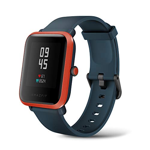 Amazfit Bip S Fitness Smartwatch, 40 Day Battery Life, 10 Sports Modes, Heart Rate, 1.28''...