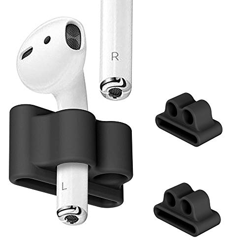 FINENIC Airpods Watch Band Holder, Shock Resistant Silicone Holder, Portable Anti-Lost...