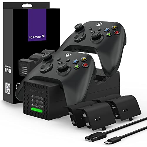 Fosmon Quad PRO 2 Controller Charger Compatible with Xbox Series X/S Controllers (Not for...