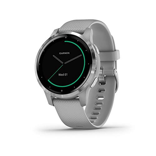 Garmin vivoactive 4S, Smaller-Sized GPS Smartwatch, Features Music, Body Energy...