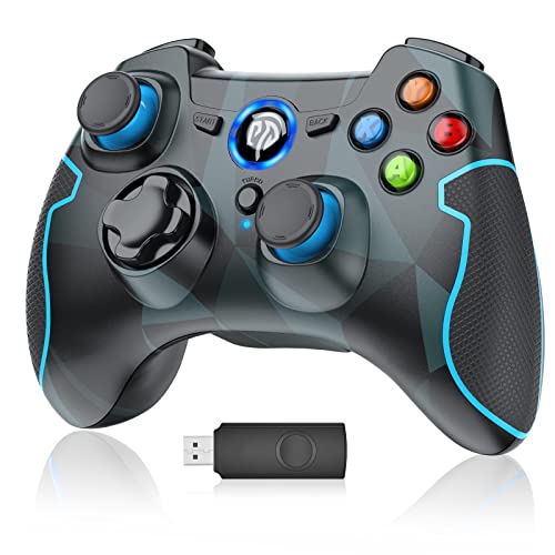 EasySMX Wireless 2.4g Game Controller Support PC (Windows XP/7/8/8.1/10) and PS3, Android,...