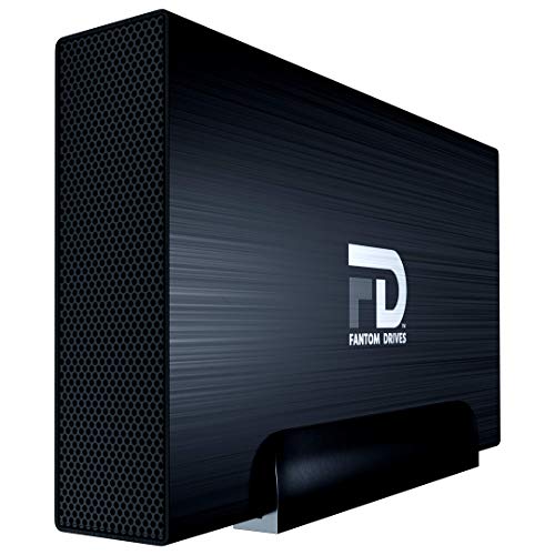 Fantom Drives 2TB External Hard Drive HDD, GFORCE 3 Pro 7200RPM, USB 3.0, Aluminum, Black,...