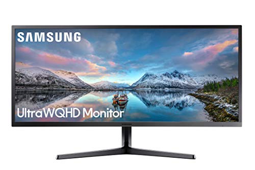 SAMSUNG 34-Inch SJ55W Ultrawide Gaming Monitor (LS34J550WQNXZA) – 75Hz Refresh, WQHD...