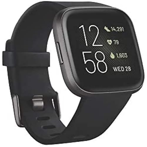 Fitbit Versa 2 Health and Fitness Smartwatch with Heart Rate, Music, Alexa Built-In, Sleep...