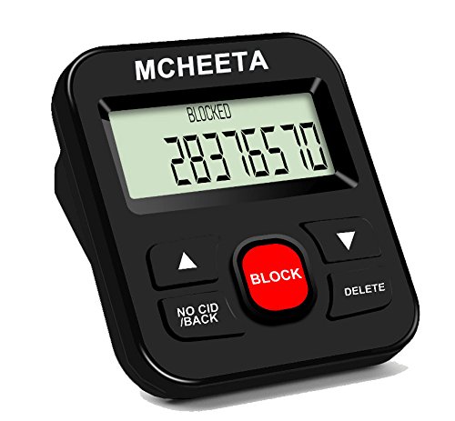 Call Blocker, MCHEETA Premium Phone Call Blocker Landline Device, Simply Block All...