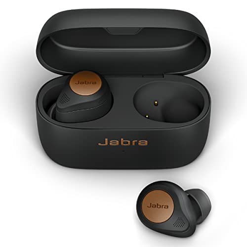 Jabra Elite 85t True Wireless Bluetooth Earbuds, Copper Black – Advanced...