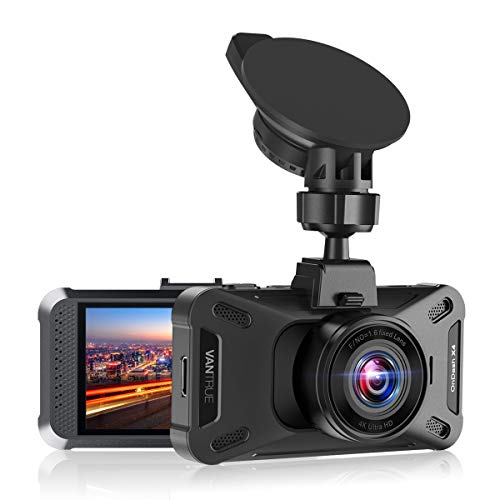 Vantrue X4 UHD 4K 3840x2160P 30fps Dash Cam, 3' LCD 160° Wide Angle Car Camera with 24...