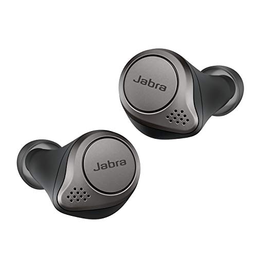 Jabra Elite 75t Earbuds – True Wireless Earbuds with Charging Case, Titanium Black –...