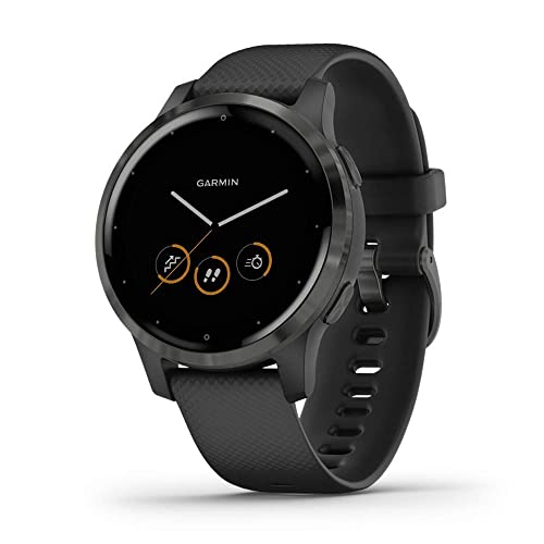 Garmin Vivoactive 4, GPS Smartwatch, Features Music, Body Energy Monitoring, Animated...