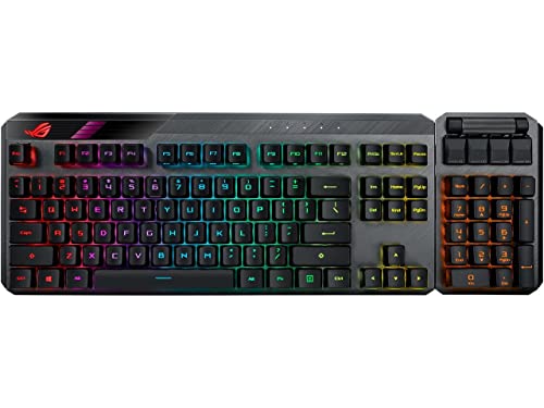 ASUS ROG Claymore II Wireless Modular Gaming Mechanical Keyboard (ROG RX Switches,...