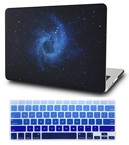 KECC Laptop Case for MacBook Pro 15' (2019/2018/2017/2016) w/ Keyboard Cover Plastic Hard...