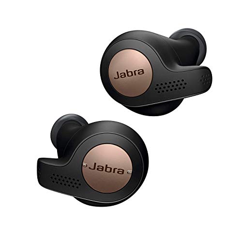 Jabra Elite Active 65t Earbuds – True Wireless Earbuds with Charging Case, Copper Black...