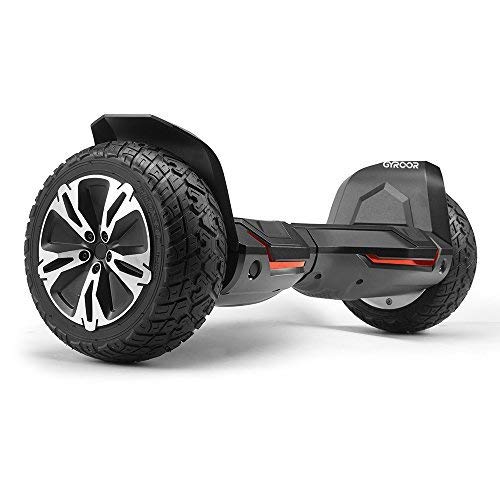 Gyroor Warrior 8.5 inch All Terrain Off Road Hoverboard with Bluetooth Speakers and LED...