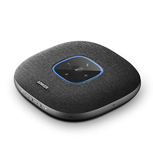 Anker PowerConf S3 Speakerphone with 6 Mics, Enhanced Voice Pickup, 24H Call Time, App...
