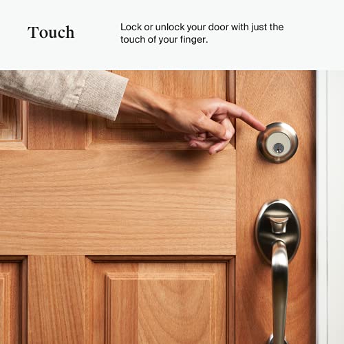 Level Home Inc. Level Lock Smart Lock Touch Edition - Smart Deadbolt for Keyless Entry...