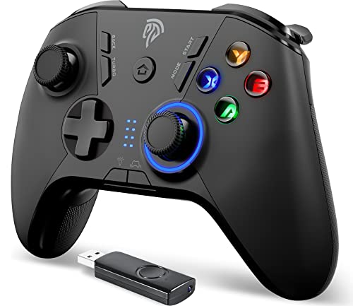 EasySMX Wireless Gaming Controller for Windows PC/Steam Deck/PS3/Android TV BOX, Dual...