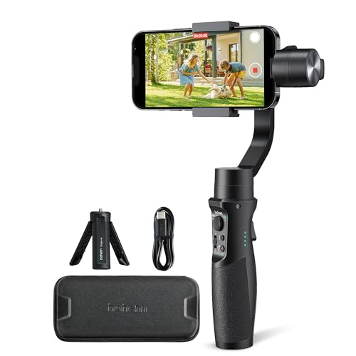 hohem iSteady Mobile Plus Gimbal Stabilizer for Smartphone, 3-Axis Phone Gimbal for...
