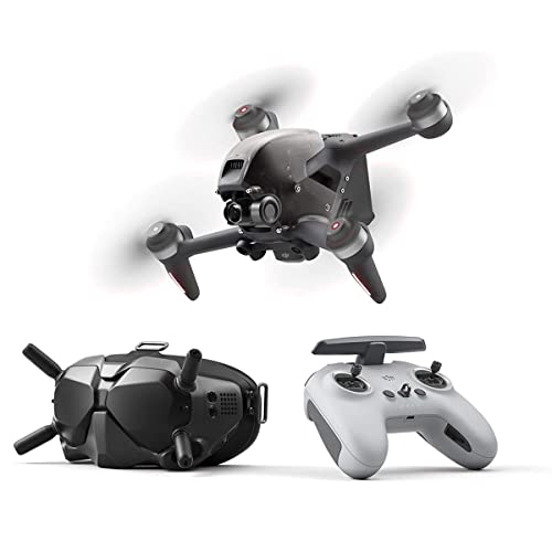 DJI FPV Combo (Goggles V2), First-Person View Drone with 4K Camera, S Flight Mode,...
