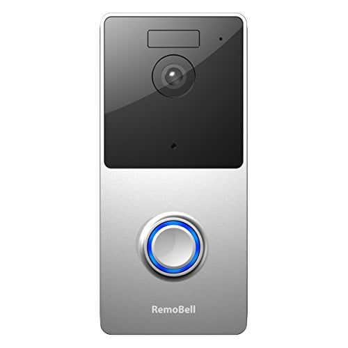 RemoBell WiFi Wireless Video Doorbell (WiFi, Wireless, Night Vision, 2-Way Audio, HD...