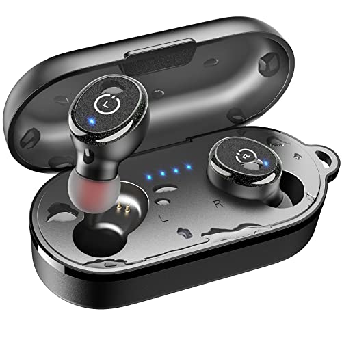 TOZO T10 (Classic Edition) Bluetooth 5.3 Wireless Earbuds with Wireless Charging Case IPX8...