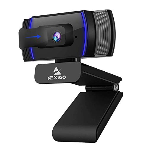 NexiGo N930AF Webcam with Microphone for Desktop, Autofocus, Webcam for Laptop, Computer...