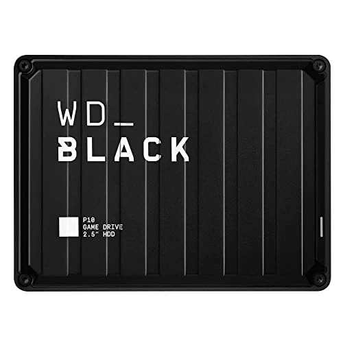 WD_BLACK 2TB P10 Game Drive - Portable External Hard Drive HDD, Compatible with...