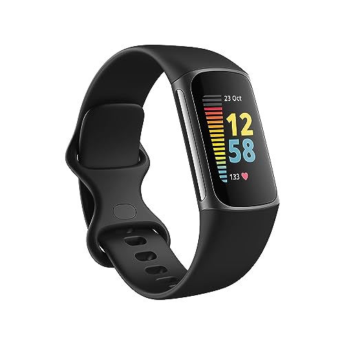 Fitbit Charge 5 Advanced Health & Fitness Tracker with Built-in GPS, Stress Management...