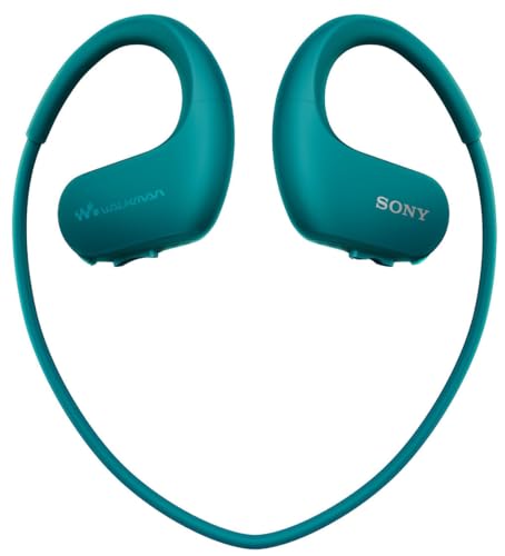 Sony NWWS413LM 4GB Sports Wearable MP3 Player (Blue) -Size (L)
