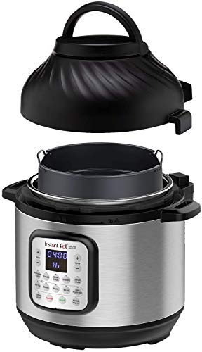 Instant Pot Duo Crisp 11-in-1 Air Fryer and Electric Pressure Cooker Combo with...
