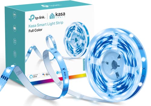 Kasa Smart LED Light Strip, 16.4ft WiFi LED Strip Works with Alexa, Google Home,...