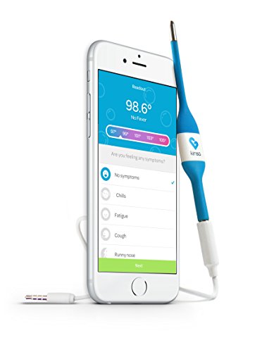 Kinsa Smart Stick Digital Thermometer – Medical Thermometer with Fever & Health Tracking...