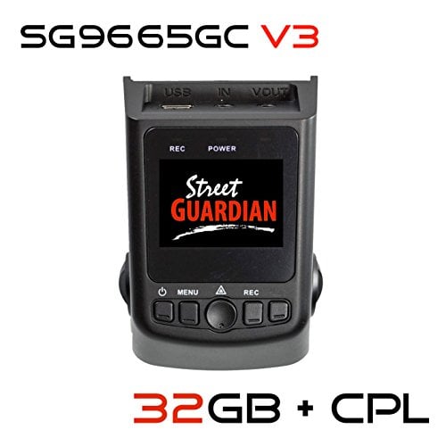 Street Guardian SG9665GC V2 Dash Camera (2016 Edition: Supercapacitor, Sony Exmor IMX322...