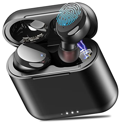 TOZO T6 (Classic Edition) True Wireless Earbuds Bluetooth 5.3 Headphones Touch Control...