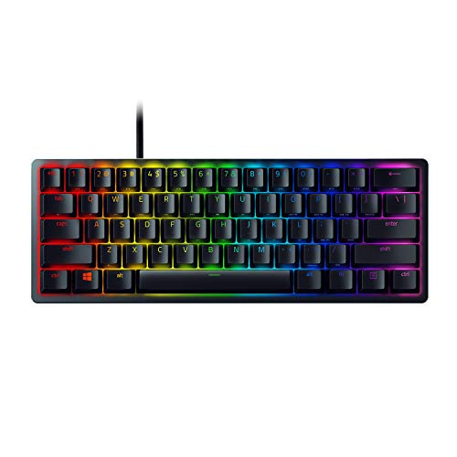 Razer Huntsman Mini 60% Gaming Keyboard: Fast Keyboard Switches - Linear Optical Switches...
