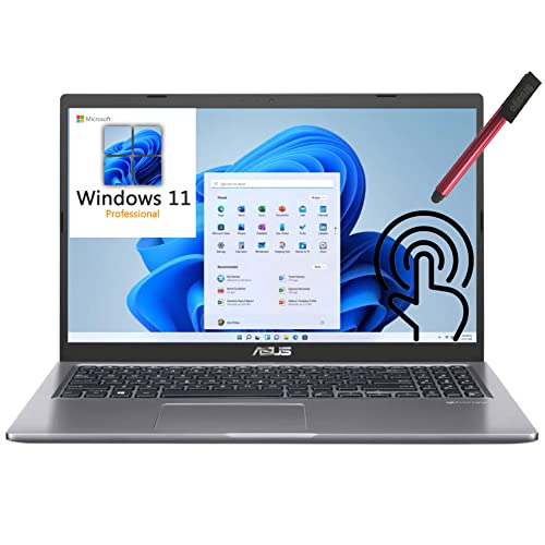 ASUS [Windows 11 Pro S] 2022 VivoBook 15 15.6' FHD Touchscreen Business Laptop, Intel Core...