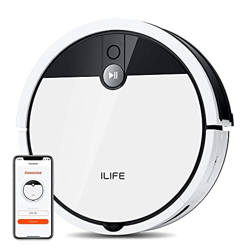 ILIFE V9e Robot Vacuum Cleaner, 4000Pa Max Suction, Wi-Fi Connected, Works with Alexa,...